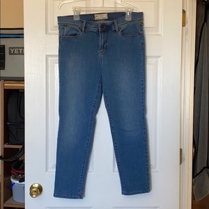 Free People ankle length skinny jeans